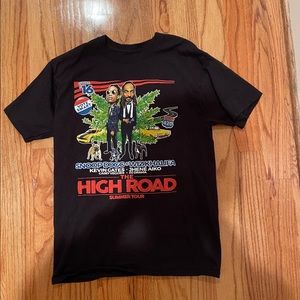 Snoop Dogg Wiz Khalifa T-shirt 2016 High Road Tour
